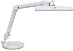 Werkpleklamp MAUL Intro LED dimbaar op voet wit