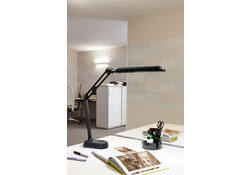 Bureaulamp MAUL Atlantic LED op voet zwart
