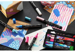 Acrylmarker STABILO Free Acrylic T300 paars
