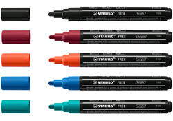 Acrylmarker STABILO Free Acrylic T300 Urban assorti 5 stuks