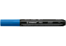 Acrylmarker STABILO Free Acrylic T300 donkerblauw