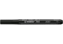 Acrylmarker STABILO Free Acrylic T100 zwart