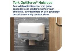 Toiletpapier Tork T7 Advanced Optiserve Coreless 2-laags 94m naturel 472640