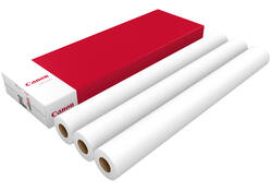 Inkjetpapier Canon 914mmx50m 90gr standaard 3 rollen