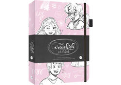 Schetsboek CreaChick Pink