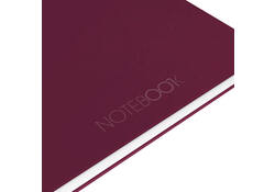 Spiraalblok Oxford International Notebook A4+ lijn rood