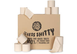 Toiletpapier The Good Roll The Panda Edition Naked bamboe 2-laags 24x300 vel naturel