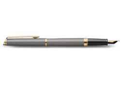 Vulpen Waterman Hémisphère Fashion Colors metallic grey GT fijn