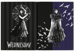 Schoolagenda 25-26 Lannoo Wednesday 1dag/1pagina met inserts zwart