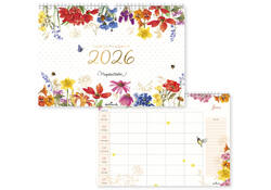 Familieplanner 26 Marjolein Bastin bloemen 1maand/1pagina