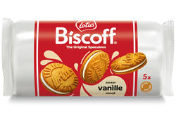 Koekjes Lotus Biscoff speculoos sandwich vanille 5 stuks