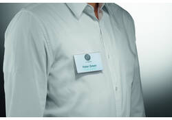 Badge Durable 8244 vlak met magneet 54x90mm place and hold 25 stuks