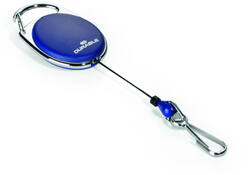 Afrolmechanisme Durable Style met karabijnhaak blauw