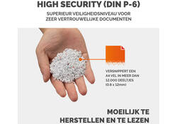 Papiervernietiger Fellowes Fortishred 3250SMC snippers 0,8x12mm