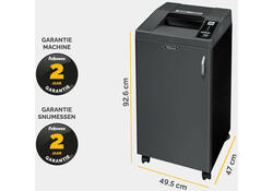 Papiervernietiger Fellowes Fortishred 3250HS snippers 0,8x5mm
