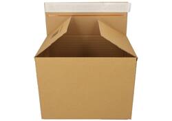 Quickbox IEZZY verstelbare hoogte 304x216x130-220mm B-golf bruin 10 stuks