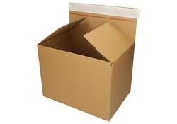 Quickbox IEZZY verstelbare hoogte 460x309x180-300mm B-golf bruin 10 stuks