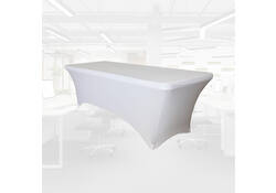 Tafelrok BRASQ 183x76x74cm wit