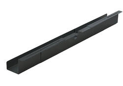 Kabelgoot BRASQ verstelbaar 75-150cm CT100 zwart