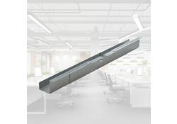 Kabelgoot BRASQ verstelbaar 75-150cm CT100 zilver