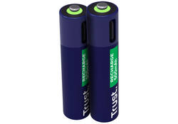 Batterij Trust USB-C oplaadbaar AAA 2 stuks
