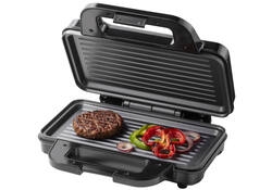 Panini grill Tomado zwart/RVS