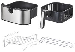 Airfryer Inventum 5 liter zwart/RVS