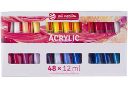Acrylverf Talens Art Creation set à 48 kleuren