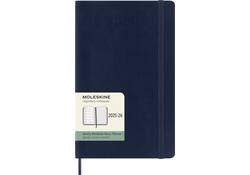 Agenda 2025/2026 Moleskine 18M Planner Weekly 7dagen/1pagina large sc sapphire blue