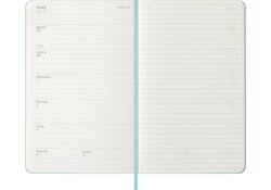 Agenda 2025/2026 Moleskine 18M Planner Weekly 7dagen/1pagina large hc aquamarine