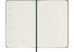 Agenda 2026 Moleskine 12M Planner Weekly 7dagen/1pagina pocket hc myrtle green