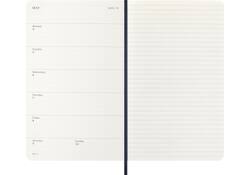Agenda 2026 Moleskine 12M Planner Weekly 7dagen/1pagina large sc sapphire blue