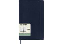 Agenda 2026 Moleskine 12M Planner Weekly 7dagen/1pagina large sc sapphire blue