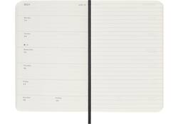 Agenda 2026 Moleskine 12M Planner Weekly 7dagen/1pagina pocket sc black