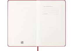Agenda 2026 Moleskine 12M Planner Weekly 7dagen/1pagina large hc scarlet red