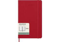 Agenda 2026 Moleskine 12M Planner Weekly 7dagen/1pagina large hc scarlet red