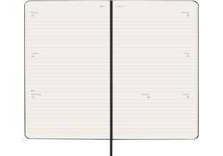 Agenda 2026 Moleskine 12M Planner Weekly 7dagen/2pagina's large hc black