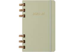 Agenda 2025/2026 Moleskine 12M Academic Weekly 7d/1p Myrtle large kiwi
