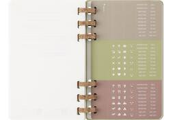 Agenda 2025/2026 Moleskine 12M Academic Weekly 7d/1p Myrtle large kiwi