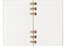 Agenda 2025/2026 Moleskine 12M Academic Weekly 7d/1p Myrtle large kiwi
