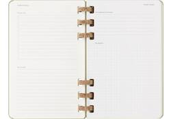 Agenda 2025/2026 Moleskine 12M Academic Weekly 7d/1p Myrtle large kiwi