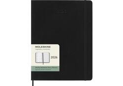 Agenda 2026 Moleskine 12M Planner Weekly 7dagen/1pagina XL sc black
