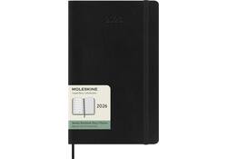 Agenda 2026 Moleskine 12M Planner Weekly 7dagen/1pagina large sc black