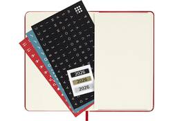 Agenda 2026 Moleskine 12M Planner Weekly 7dagen/1pagina pocket hc scarlet red