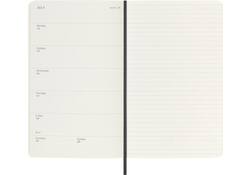Agenda 2025/2026 Moleskine 18M Planner Weekly 7dagen/1pagina large sc black