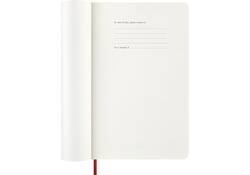 Agenda 2026 Moleskine 12M Planner Weekly 7dagen/1pagina large sc scarlet red