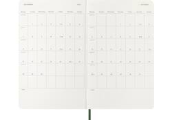 Agenda 2026 Moleskine 12M Planner Weekly 7dagen/1pagina large sc myrtle green
