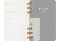 Agenda 2025/2026 Moleskine 12M Academic Weekly 7dagen/1pagina Myrtle large sc black