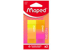Gum Maped Neon set à 2 stuks assorti