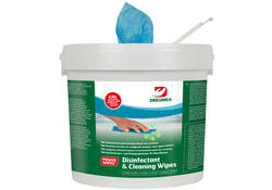 Desinfectiedoekjes Dreumex Disinfectant & Cleaning emmer 700 stuks blauw